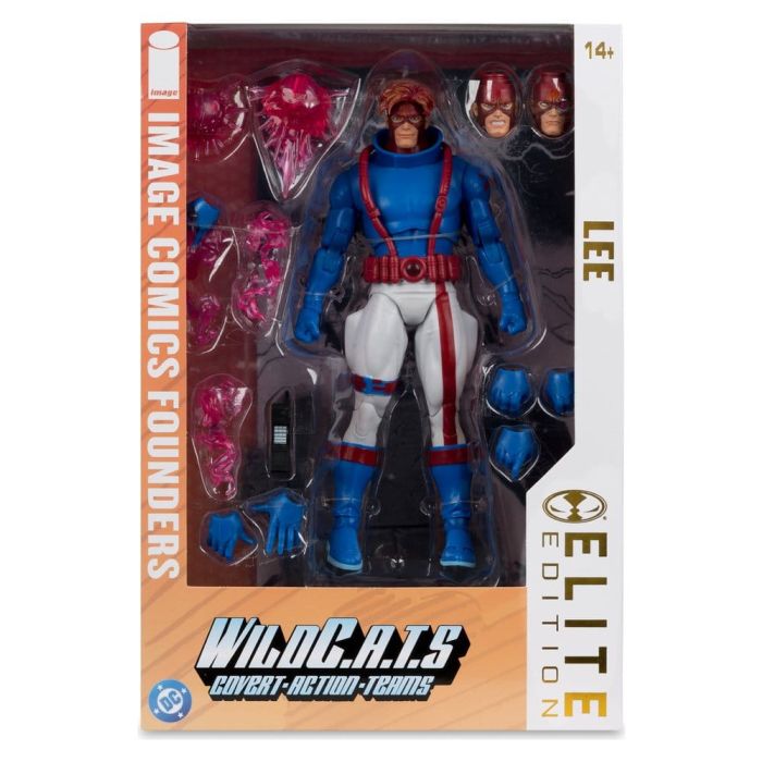WildC.A.T.S Elite Edition Image Comic Founders Series Deluxe Action Figure Spartan 19 cm