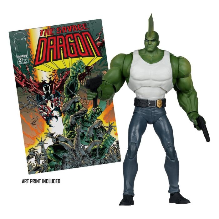 Savage Dragon Image Comics Founders Series McFarlane Elite Edition Action Figure Dragon 20 cm