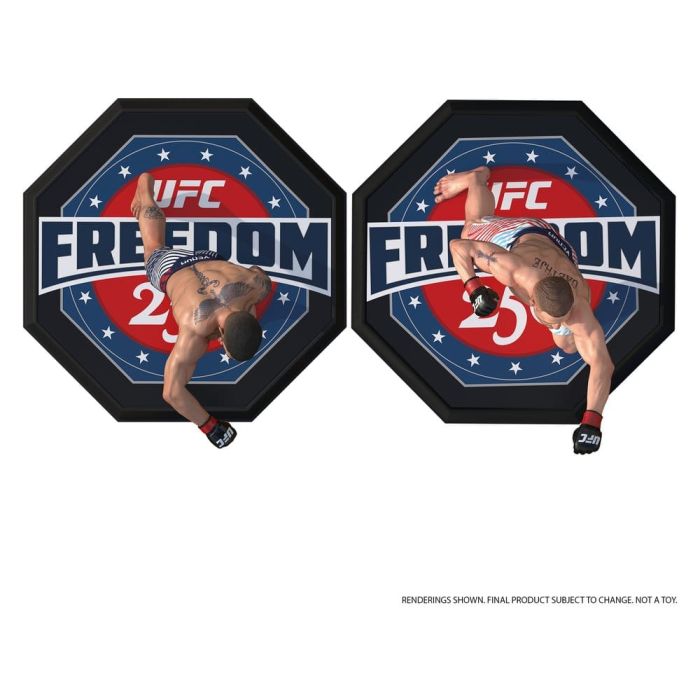 UFC McFarlane’s SportsPicks Action Figures 2-Pack Ilia Topuria vs Justin Gaethje (Freedom 250) 18 cm