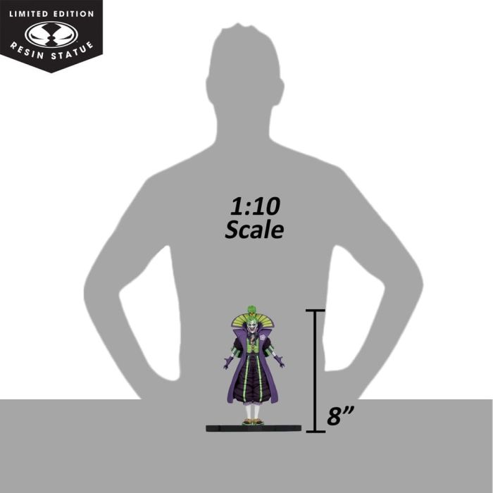 DC Direct The Joker Purple Craze Statue 1/10 Lord Joker (Batman Ninja) 20 cm