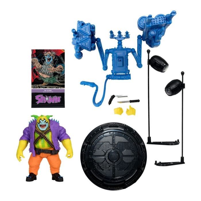 Spawn Action Figure The Clown (Black Light Edition) (Gold Label) 30 cm