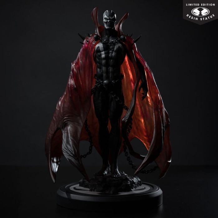 Spawn Black White & Red All Over Statue 1/10 Spawn by Pupeteer Lee 23 cm