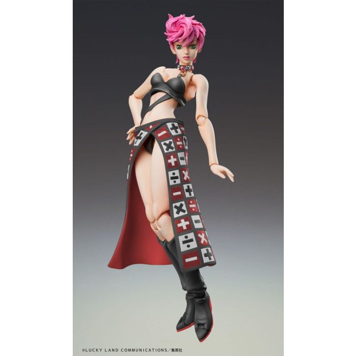 JoJo's Bizarre Adventure Part 5 Super Action Action Figure Chozokado Trish Una Black Ver. 15 cm 