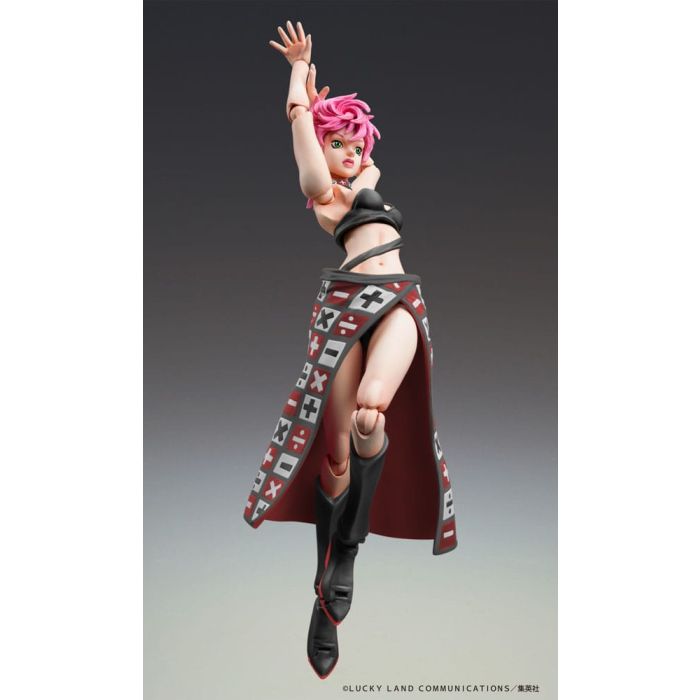 JoJo's Bizarre Adventure Part 5 Super Action Action Figure Chozokado Trish Una Black Ver. 15 cm 