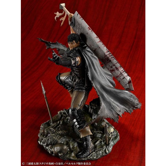 Berserk PVC Statue 1/7 Guts Black Swordsman Ver. 26 cm