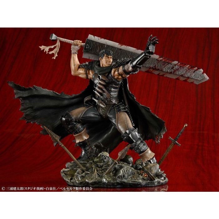 Berserk PVC Statue 1/7 Guts Black Swordsman Ver. 26 cm
