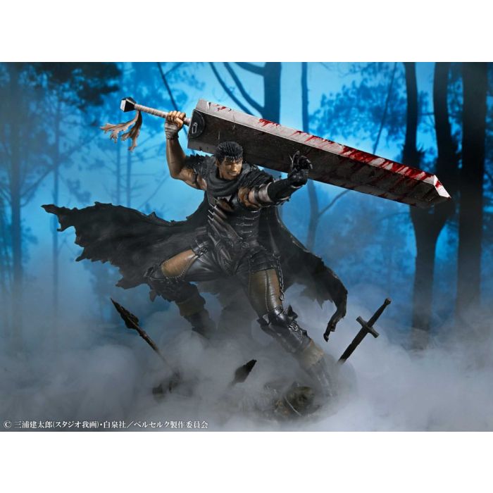 Berserk PVC Statue 1/7 Guts Black Swordsman Ver. 26 cm