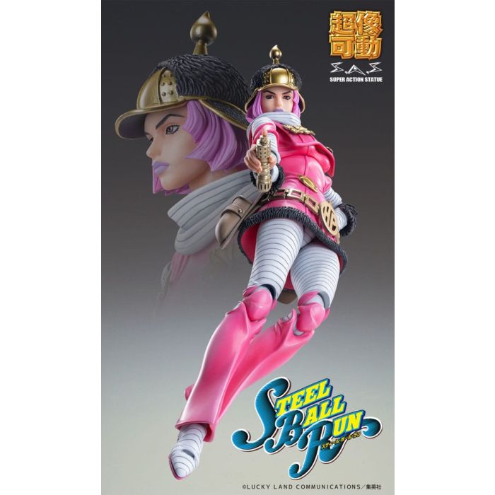 JoJo's Bizarre Adventure Part 7: Steel Ball Run Super Action Action Figure Chozokado (Hot Pants) 16 cm