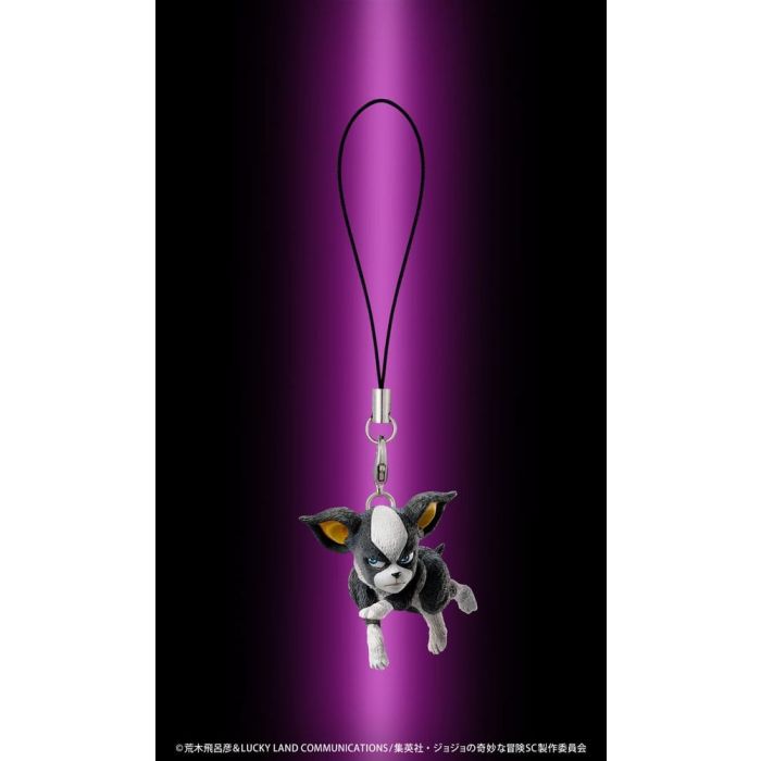 JoJo's Bizarre Adventure: Stardust Crusaders Mini figures Set Chozo Mascot Strap Collection Blind Box (6)