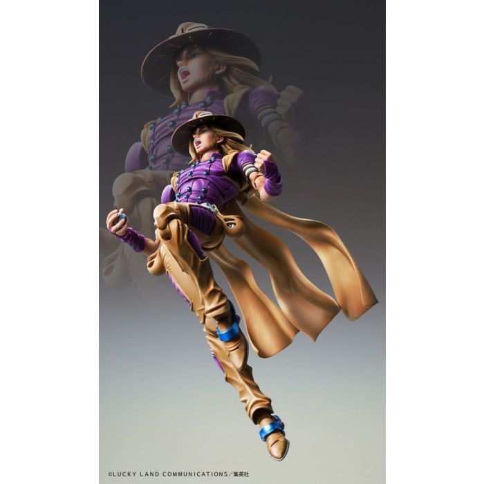 JoJo's Bizarre Adventure Part 7: Steel Ball Run Super Action Action Figure Chozokado Gyro Zeppeli Ver.1.5 16 cm 