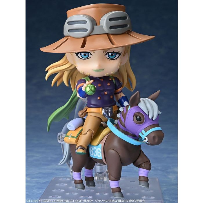 JoJo's Bizarre Adventure Steel Ball Run Nendoroid Action Figure Gyro Zeppeli DX Ver. 10 cm