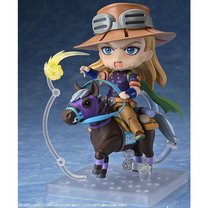 JoJo's Bizarre Adventure Steel Ball Run Nendoroid Action Figure Gyro Zeppeli DX Ver. 10 cm