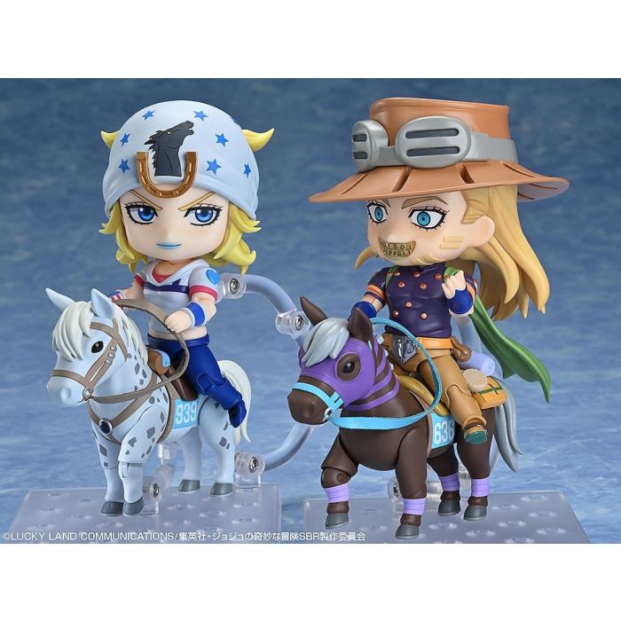 JoJo's Bizarre Adventure Steel Ball Run Nendoroid Action Figure Gyro Zeppeli DX Ver. 10 cm