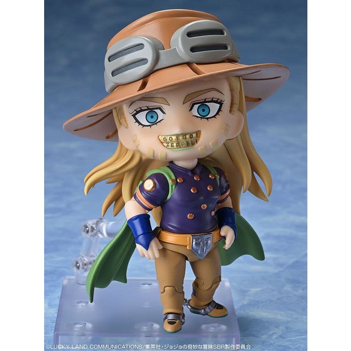 JoJo's Bizarre Adventure Steel Ball Run Nendoroid Action Figure Gyro Zeppeli DX Ver. 10 cm