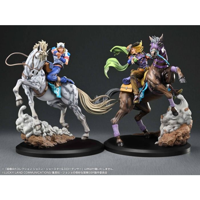 JoJo's Bizarre Adventure: Steel Ball Run Chozo Art Collection PVC Figure Johnny Joestar & Slow Dancer 30 cm