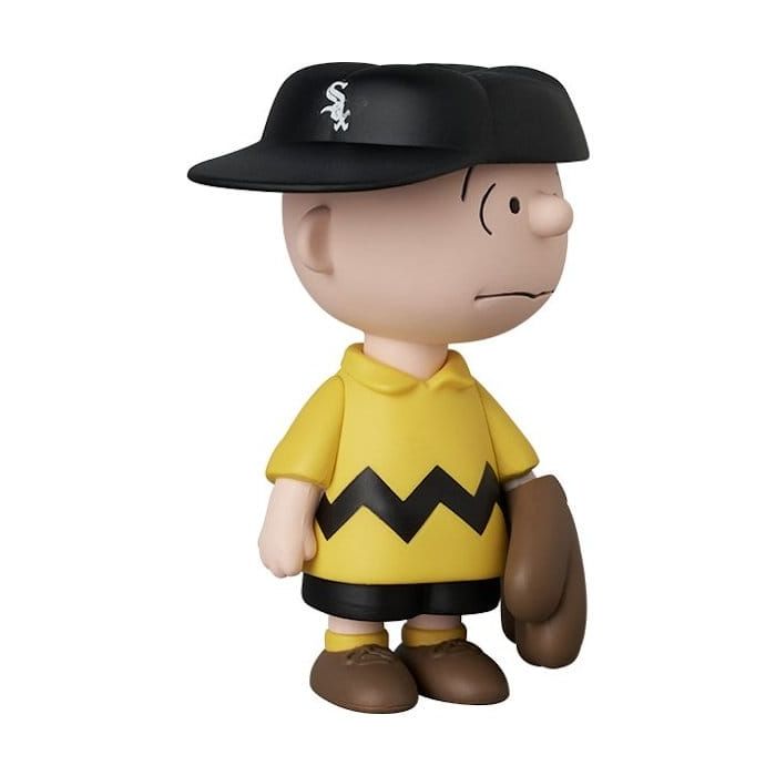 MLB × Peanuts UDF PVC Figure Chicago White Sox Charlie Brown 9 cm
