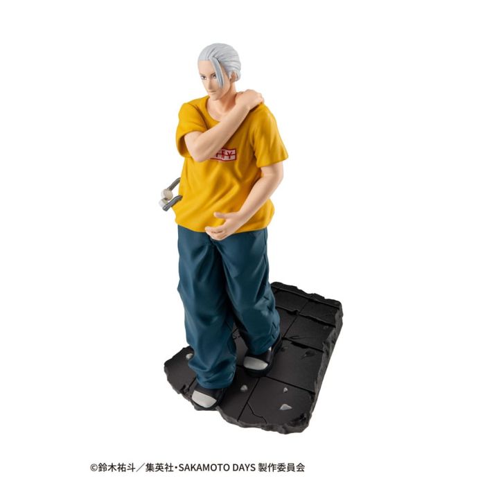 Sakamoto Days Petitrama EX Series Trading Figure 4-Set Cut Out Scenes Set 9 cm    