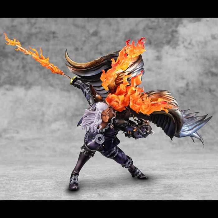 One Piece Portrait Of Pirates WA-MAXIMUM PVC Statue Beasts Pirates All-Stars King 33 cm  