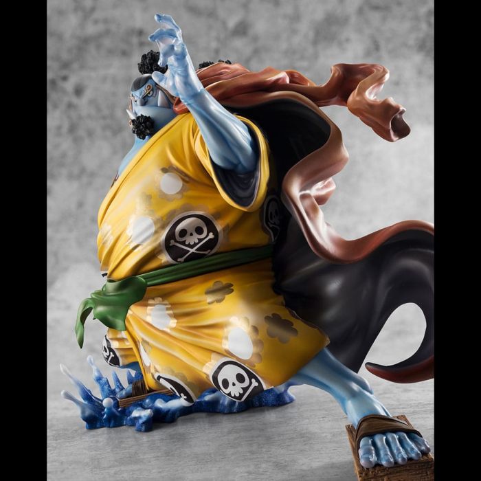 One Piece Portrait Of Pirates SA-MAXIMUM PVC Statue Knight of the Sea Jinbe Limited Reprint 25 cm    