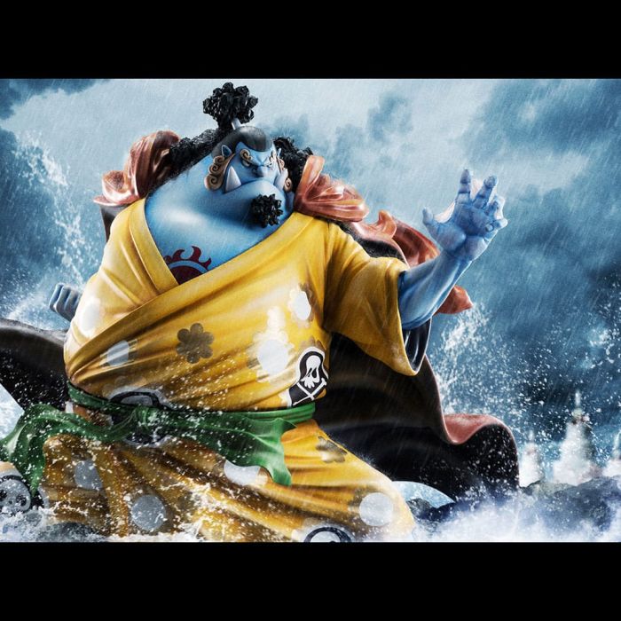 One Piece Portrait Of Pirates SA-MAXIMUM PVC Statue Knight of the Sea Jinbe Limited Reprint 25 cm    