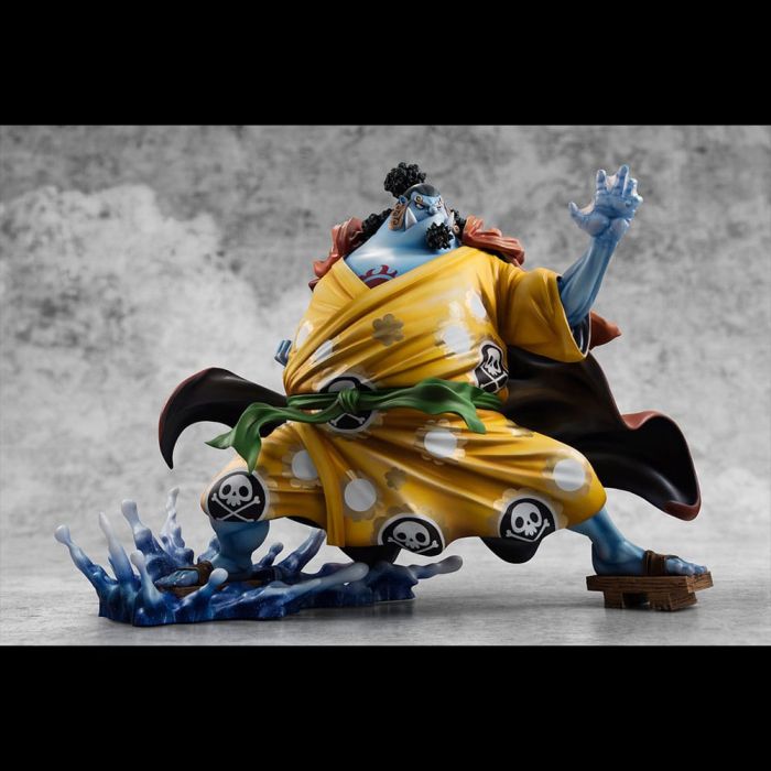 One Piece Portrait Of Pirates SA-MAXIMUM PVC Statue Knight of the Sea Jinbe Limited Reprint 25 cm    