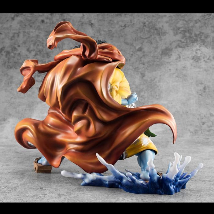 One Piece Portrait Of Pirates SA-MAXIMUM PVC Statue Knight of the Sea Jinbe Limited Reprint 25 cm    