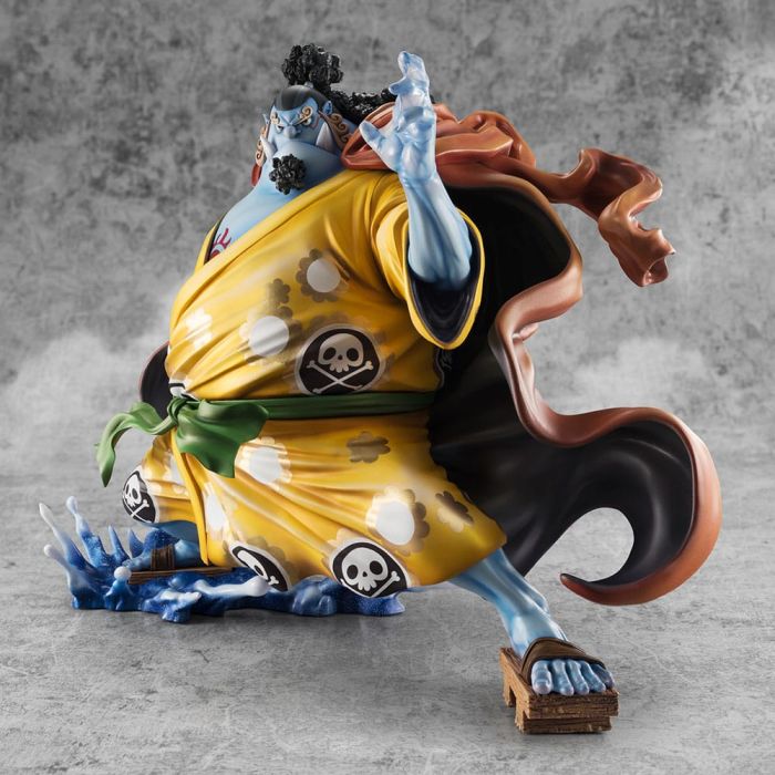One Piece Portrait Of Pirates SA-MAXIMUM PVC Statue Knight of the Sea Jinbe Limited Reprint 25 cm    