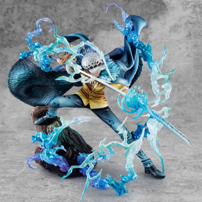 One Piece Portrait Of Pirates WA-MAXIMUM PVC Statue Trafalgar Law The Surgeon of Death Awaken Ver. 27 cm    