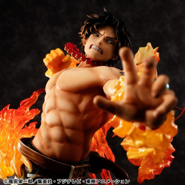One Piece P.O.P NEO-Maximum PVC Statue Portgas D. Ace 15th Anniversary Super Limited Reprint Ver. 23 cm