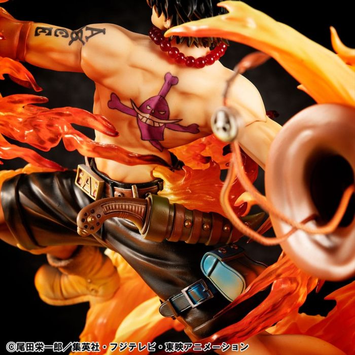 One Piece P.O.P NEO-Maximum PVC Statue Portgas D. Ace 15th Anniversary Super Limited Reprint Ver. 23 cm