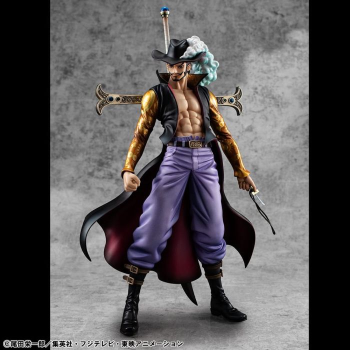 One Piece P.O.P SA-MAXIMUM PVC Statue Hawk Eye Dracule Mihawk Ver. R 29 cm
