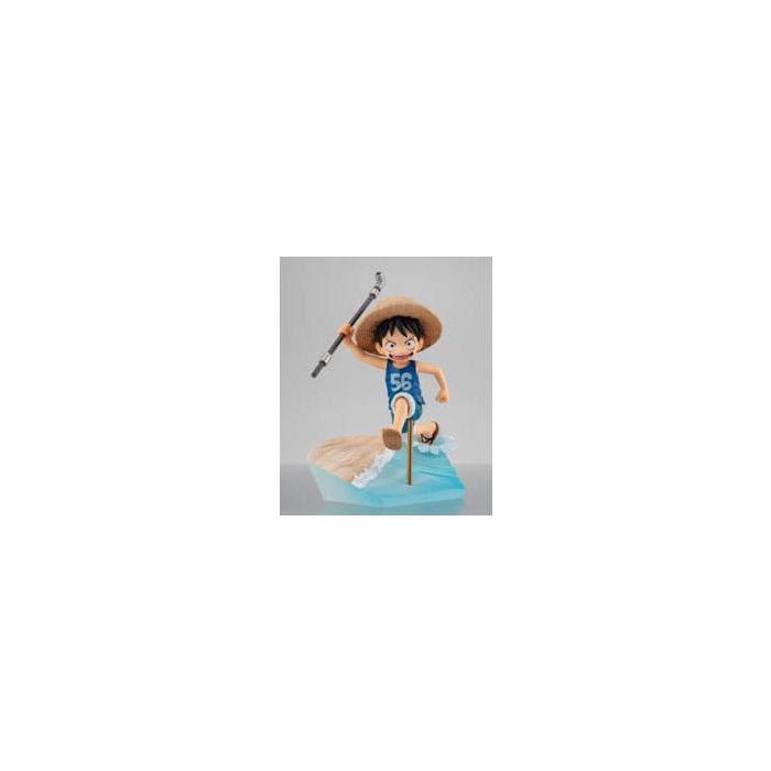 One Piece G.E.M. Series PVC Statue Monkey D. Luffy Run! Run! Run! 15th anniversary Ver. 12 cm     