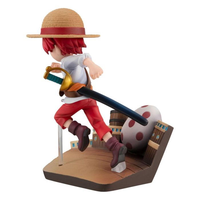 One Piece G.E.M. Series PVC Statue Shanks Run! Run! Run! 13 cm    