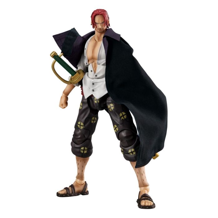 One Piece Variable Action Heroes Action Figure Red-haired Shanks Ver. 1.5 19 cm 