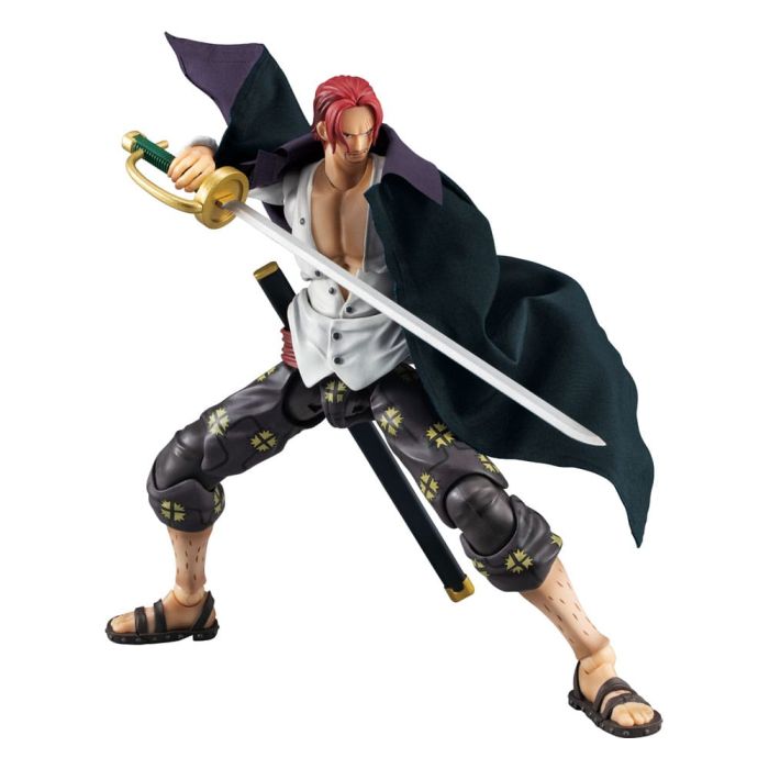 One Piece Variable Action Heroes Action Figure Red-haired Shanks Ver. 1.5 19 cm 