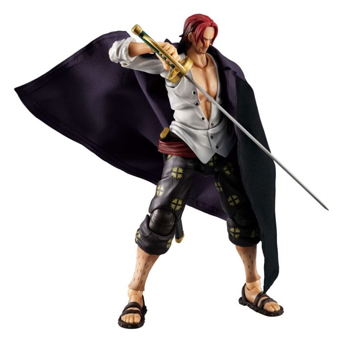 One Piece Variable Action Heroes Action Figure Red-haired Shanks Ver. 1.5 19 cm 
