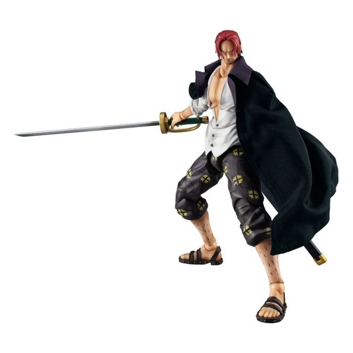 One Piece Variable Action Heroes Action Figure Red-haired Shanks Ver. 1.5 19 cm 