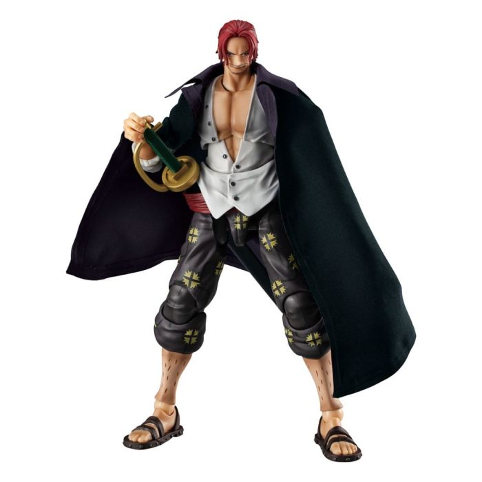 One Piece Variable Action Heroes Action Figure Red-haired Shanks Ver. 1.5 19 cm 