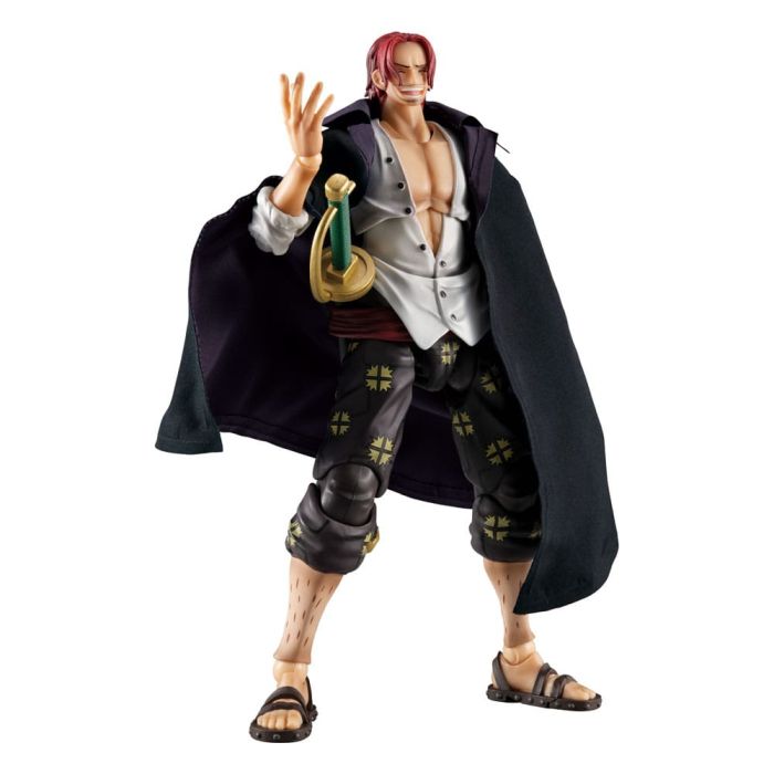 One Piece Variable Action Heroes Action Figure Red-haired Shanks Ver. 1.5 19 cm 