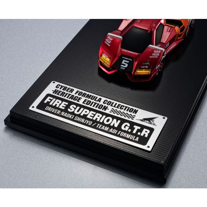 Future GPX Cyber Formula Vehicle Fire Superion G.T.R Heritage Edition 14 cm    