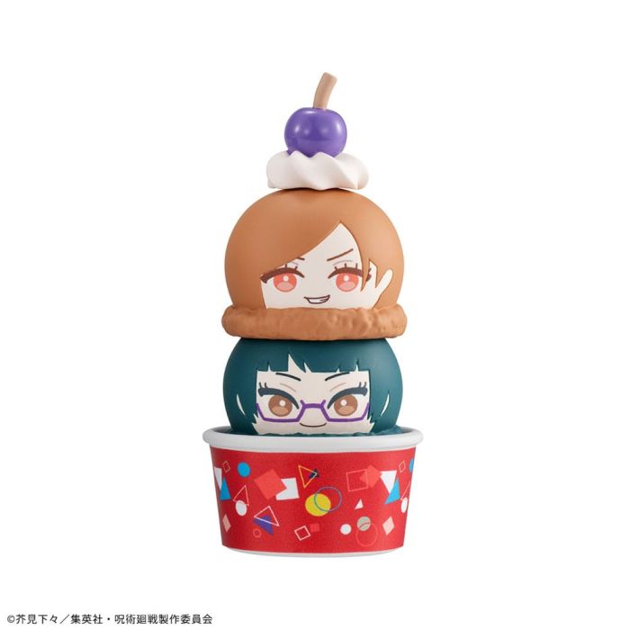 Jujutsu Kaisen Tsumichen Stack up & Change Trading Figure 6-Pack 8 cm (with gift)  
