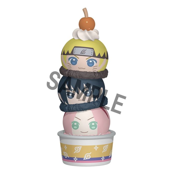 Naruto Shippuden Tsumichen Stack up & Change Trading Figure 6-Pack 8 cm (with gift)  
