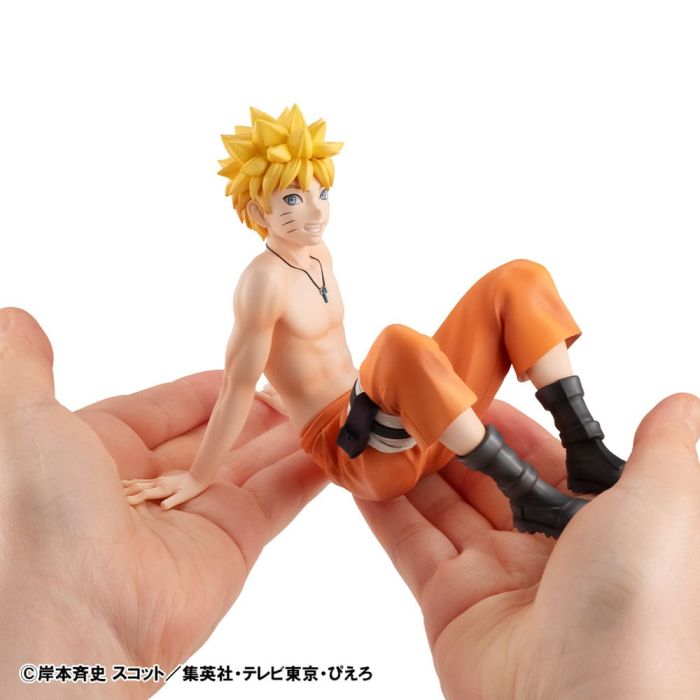 Naruto Shippuden G.E.M. Series PVC Statue Naruto Palm Size 9 cm          