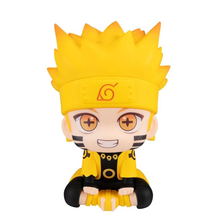 Naruto Shippuden Look Up PVC Statue Naruto Uzumaki Six Paths Sage Mode & Minato Namikaze 11 cm (with gift) 