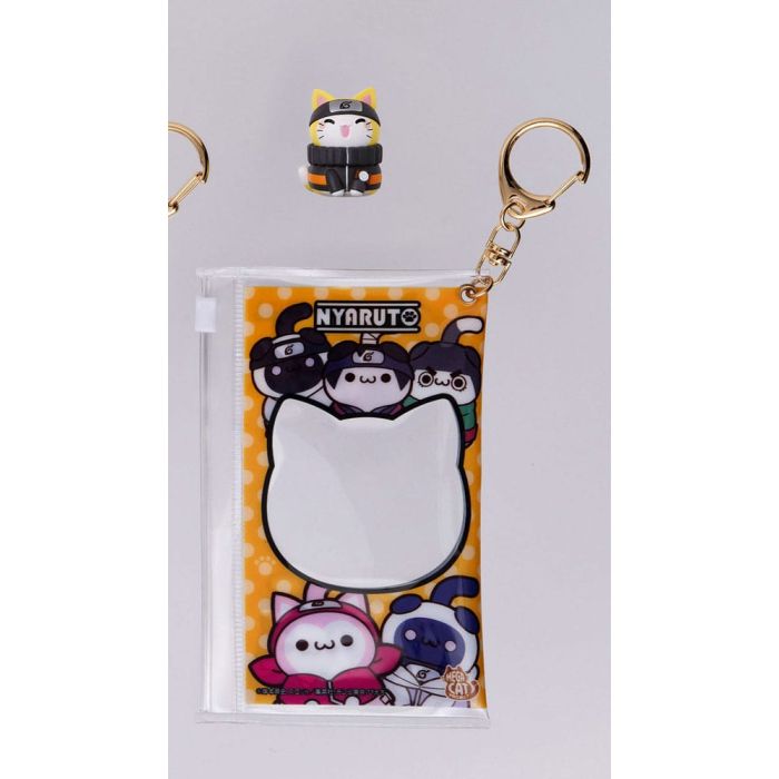 Naruto Shippuden Mega Cat Project Nyaruto Series Trading Figure with pouch Naruto 2025 Limited Edition 7 cm 