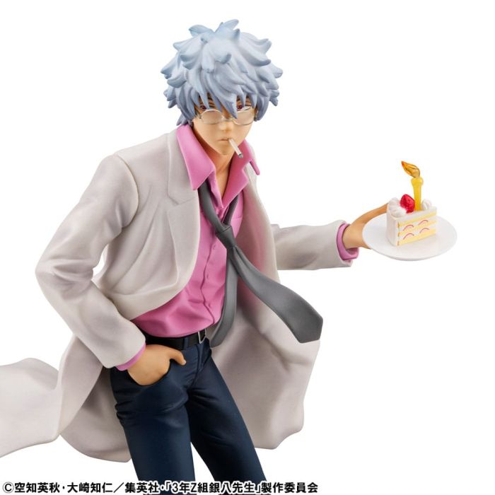 3-Z Ginpachi Sensei G.E.M. Series PVC Statue Ginpachi Sakata Reiwa Ver. 22 cm 