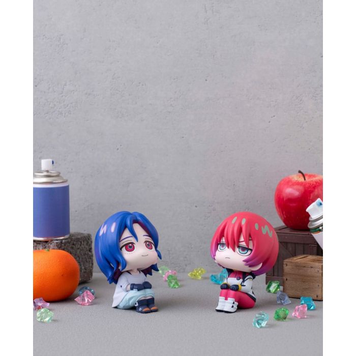 Mobile Suit Gundam GQuuuuuuX Look Up PVC Statue Shuji Ito & Yuzuriha Amate (Mach) Pilot Suit Ver. Set (with gift) 11 cm     