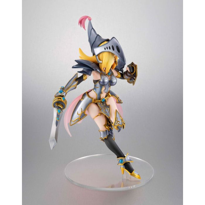 Yu-Gi-Oh! Duel Monsters Monsters Chronicle Art Works PVC Statue Dark Magician Girl the Dragon Knight 22 cm