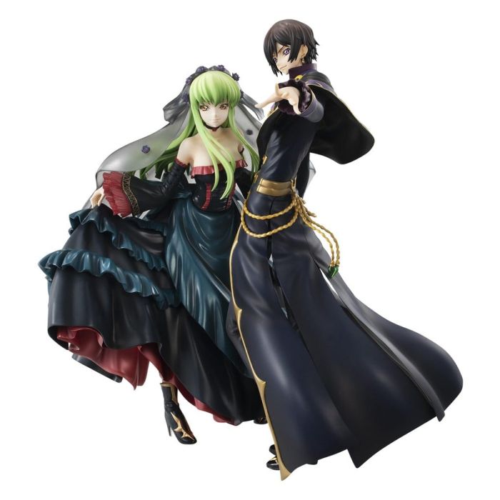 Code Geass: Lelouch of the Rebellion Precious G.E.M. Series Statue 2-Pack L.L. & C.C. 20th Anniversary 25 cm