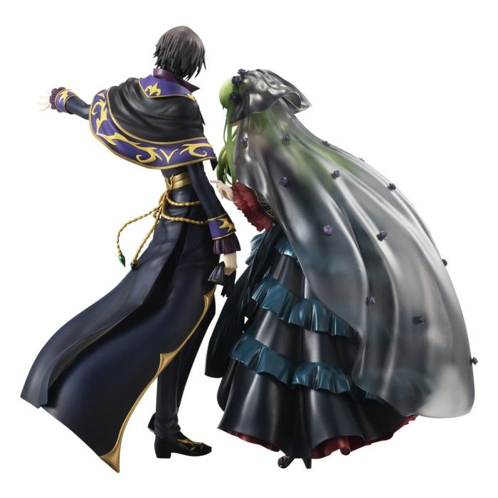 Code Geass: Lelouch of the Rebellion Precious G.E.M. Series Statue 2-Pack L.L. & C.C. 20th Anniversary 25 cm